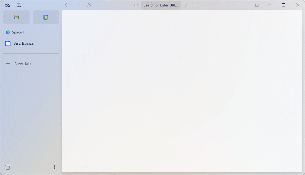 Arc起動時の画面