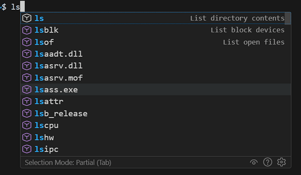 VSCode1.108 - ターミナルのクイックサジェストやトリガー文字でのサジェスト表示が、デフォルトで無効になった