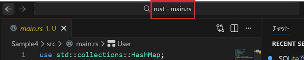 VSCode1.108 - ウィンドウタイトルに言語IDが表示できるようになった